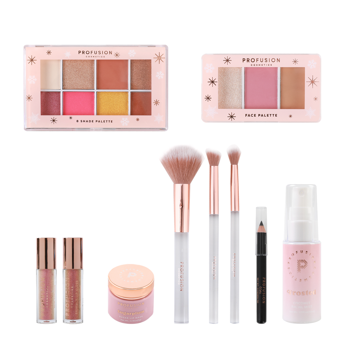 PROFUSION Frosted Snow Sparkle | 19 PC Beauty Box