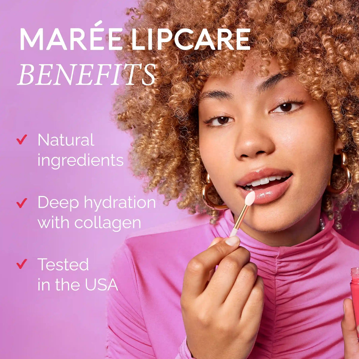 MAREE Lip Moisturizer & Plumping Balm