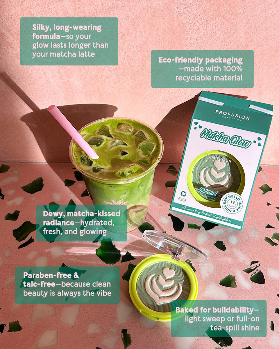 PROFUSION Matcha Glow Illuminating Baked Highlighter