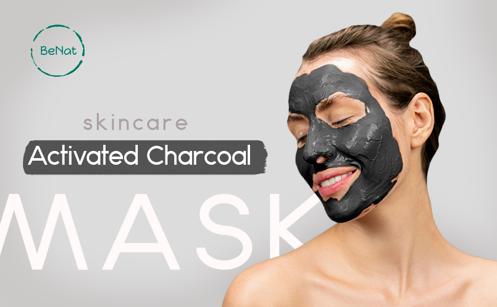 BENAT Activated Charcoal + Mud & Arnica Facial Masks Bundle
