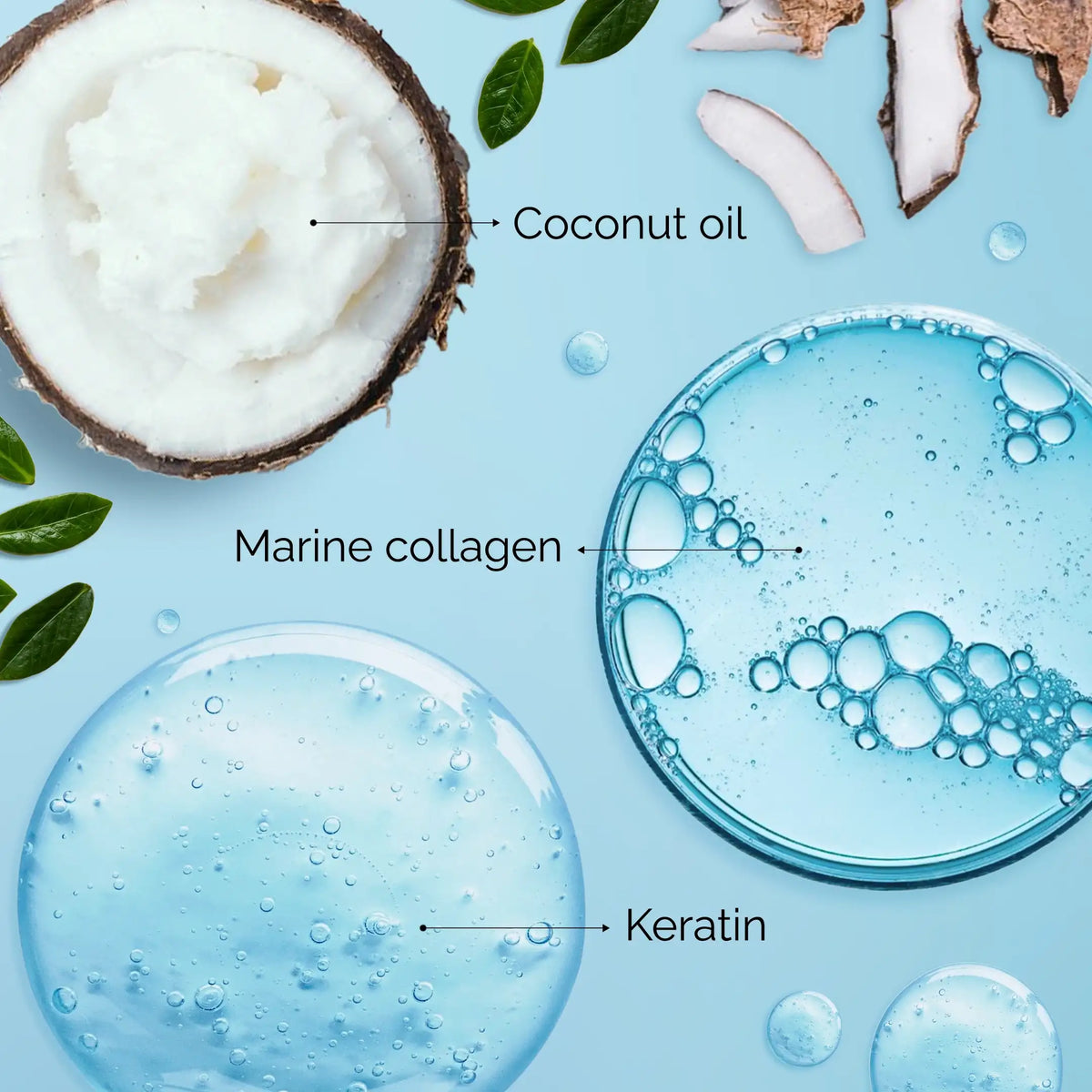MAREE Keratin Mask for Damaged Hair