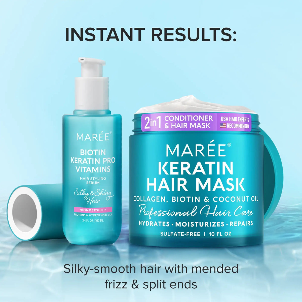 MAREE Keratin Mask for Damaged Hair