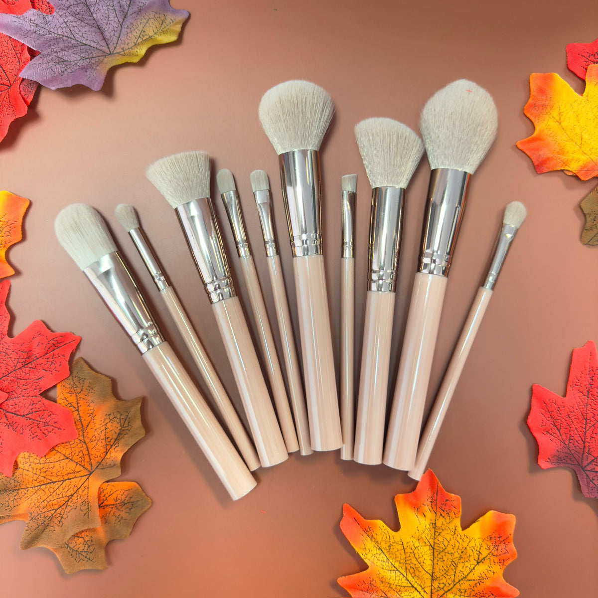 PROLUX Makeup Brush Set - 10 Piece Makeup Brush Collection