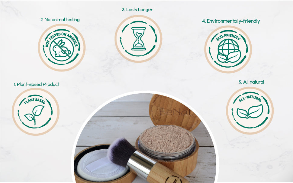 BENAT Translucent Loose Powder Set