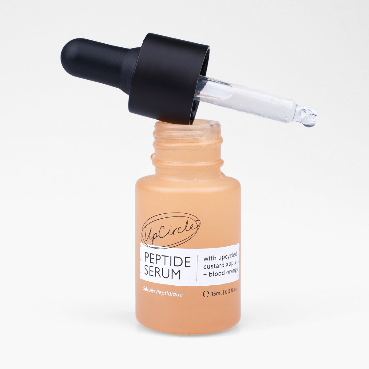 UPCIRCLE Peptide Serum with Custard Apple + Blood Orange - Travel Size