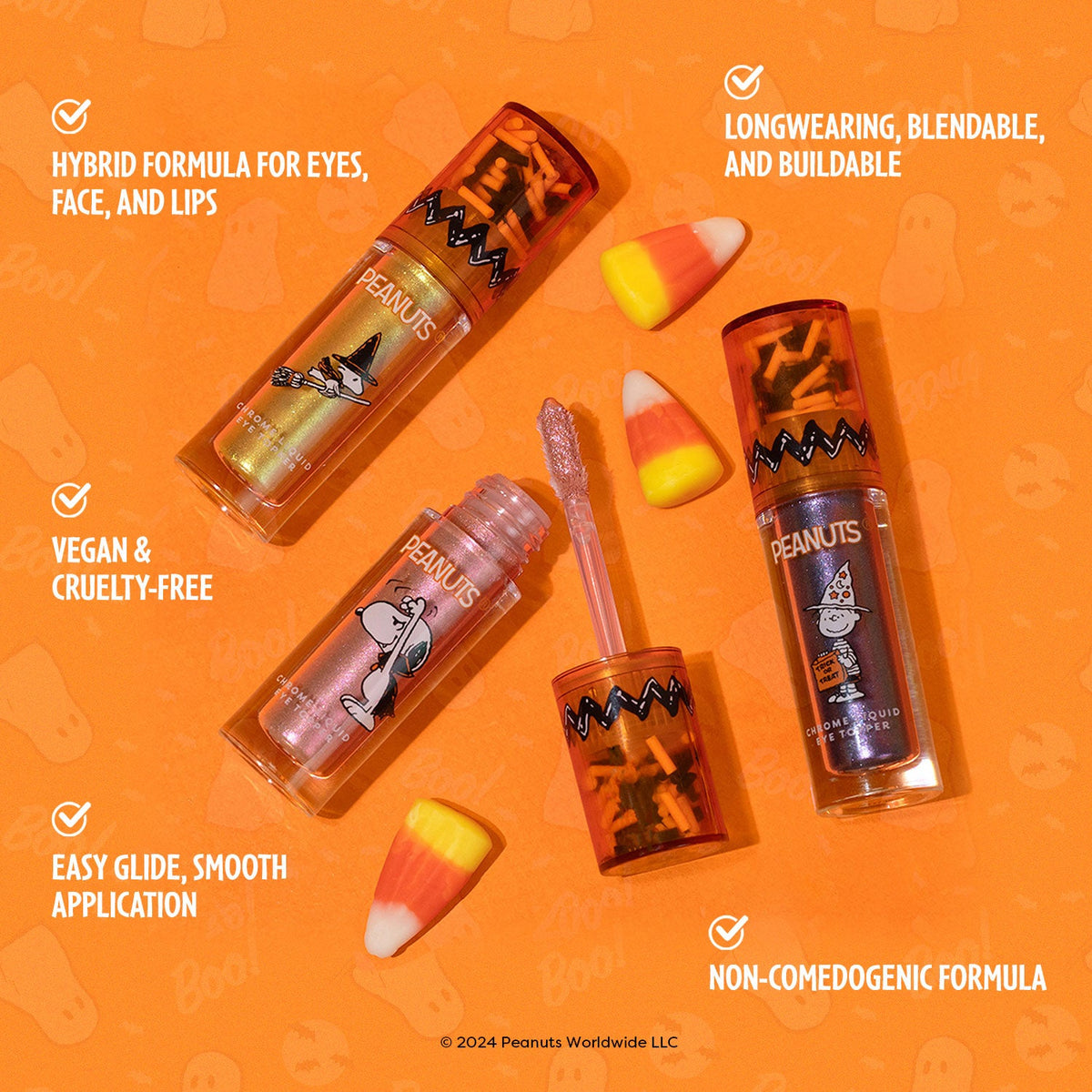PROFUSION Peanuts Halloween |Magical Wizard Chrome Liquid Topper Set