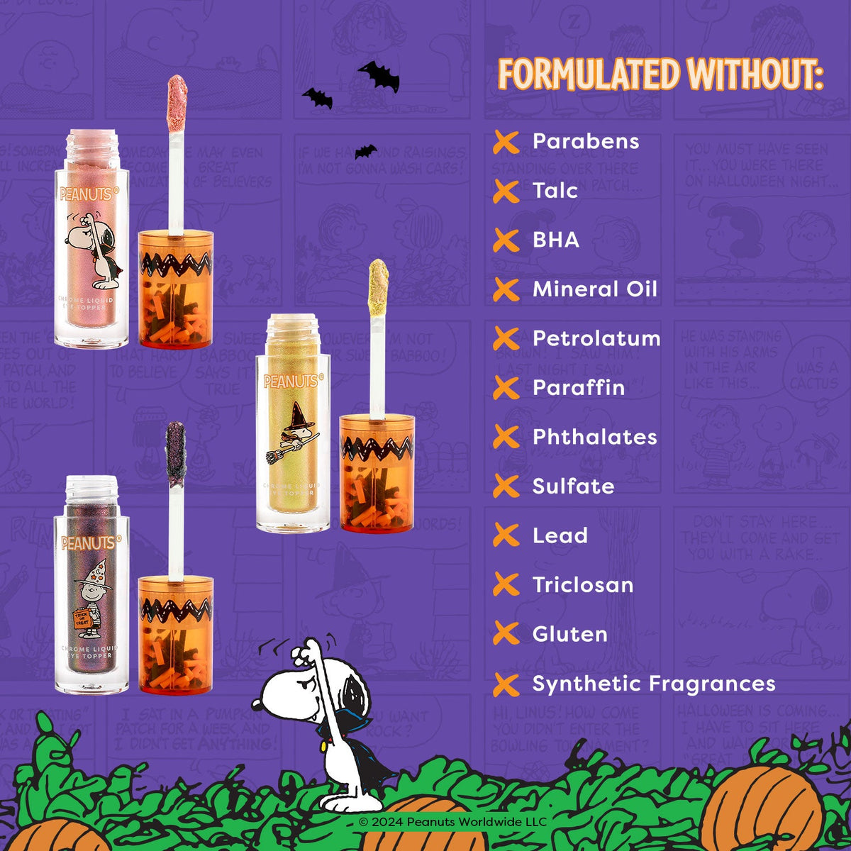 PROFUSION Peanuts Halloween |Magical Wizard Chrome Liquid Topper Set