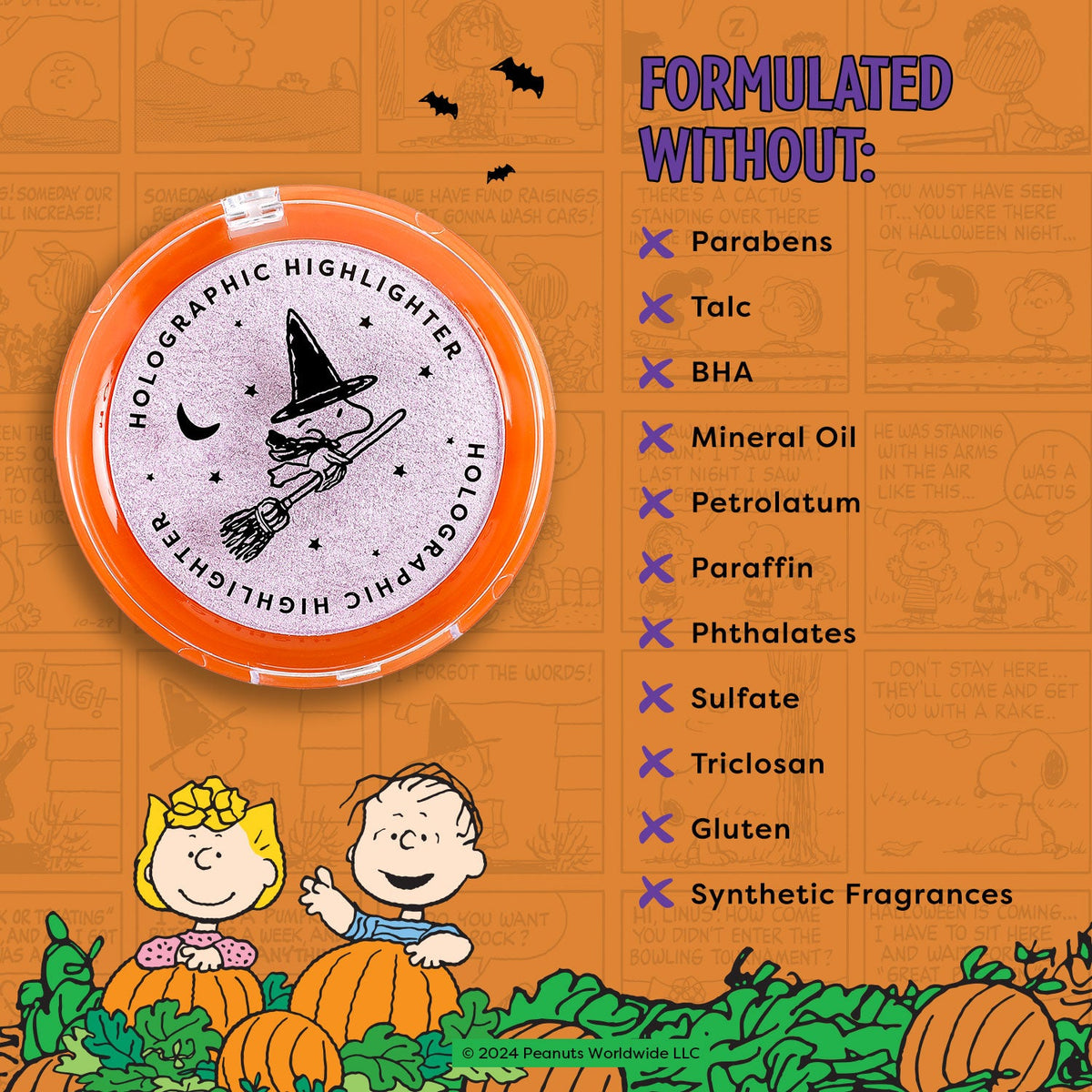 PROFUSION Peanuts Halloween | Spooktacular Glow Holographic Highlighter