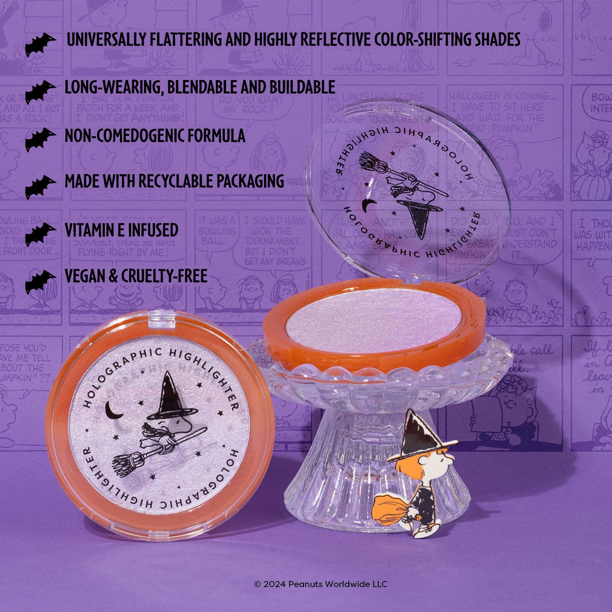 PROFUSION Peanuts Halloween | Spooktacular Glow Holographic Highlighter
