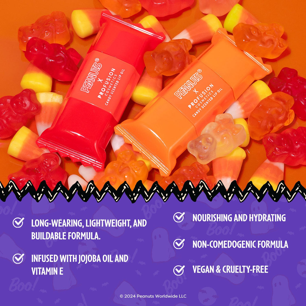 PROFUSION Peanuts Halloween | Candy Crush Lip Oil Set