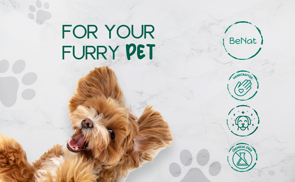 BENAT BeNat Pets. All-Natural Pet Shampoo Bar. Oat. 5.8 oz.