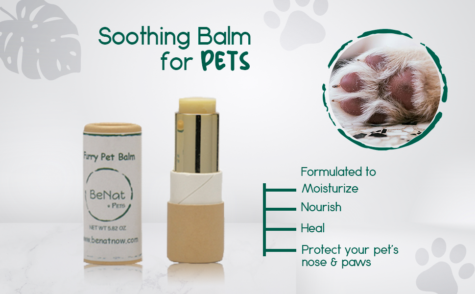 BENAT BeNat Pets. Furry Pet Balm. 0.9 oz.