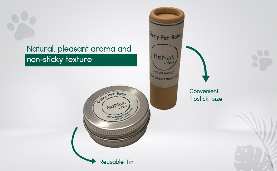 BENAT BeNat Pets. Furry Pet Balm. 0.9 oz.