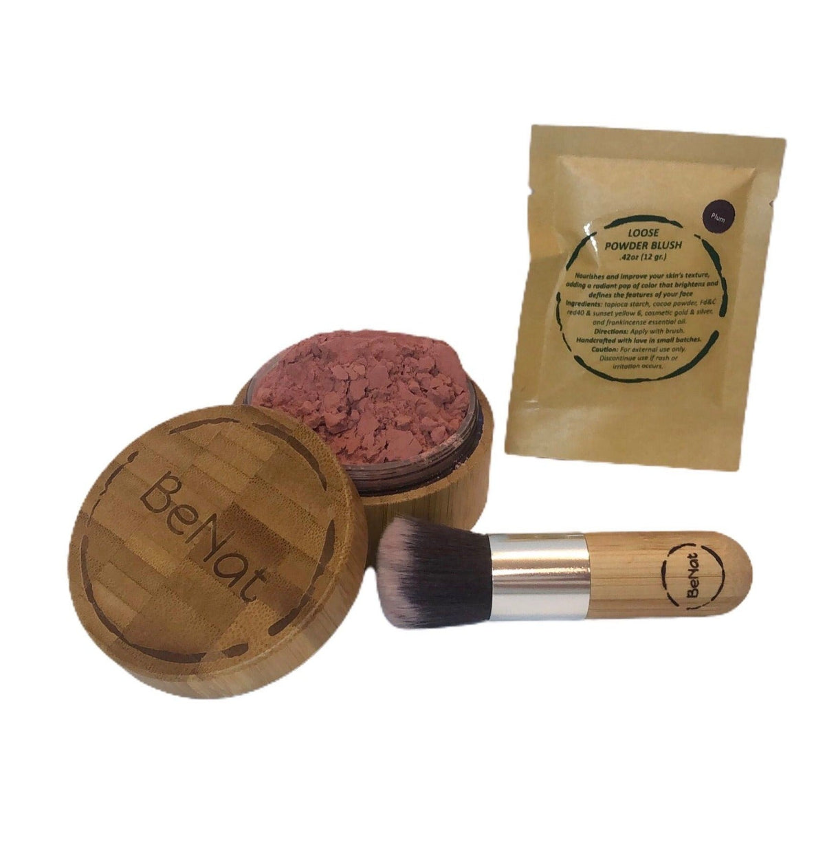 BENAT Blush Loose Powder Set