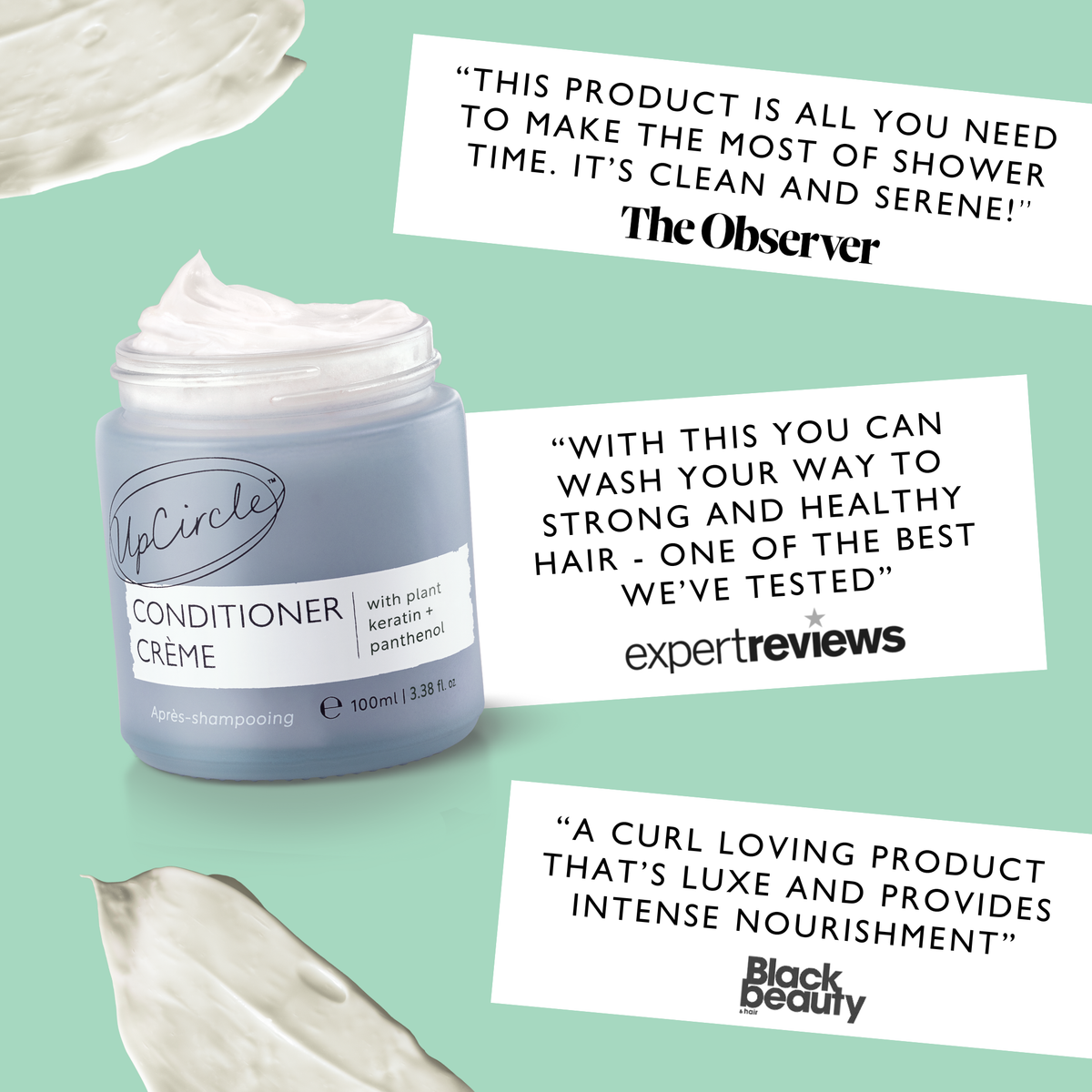 Conditioner Crème with Plant Keratin + Panthenol