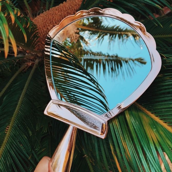 LURELLA Shell Shock Mirror