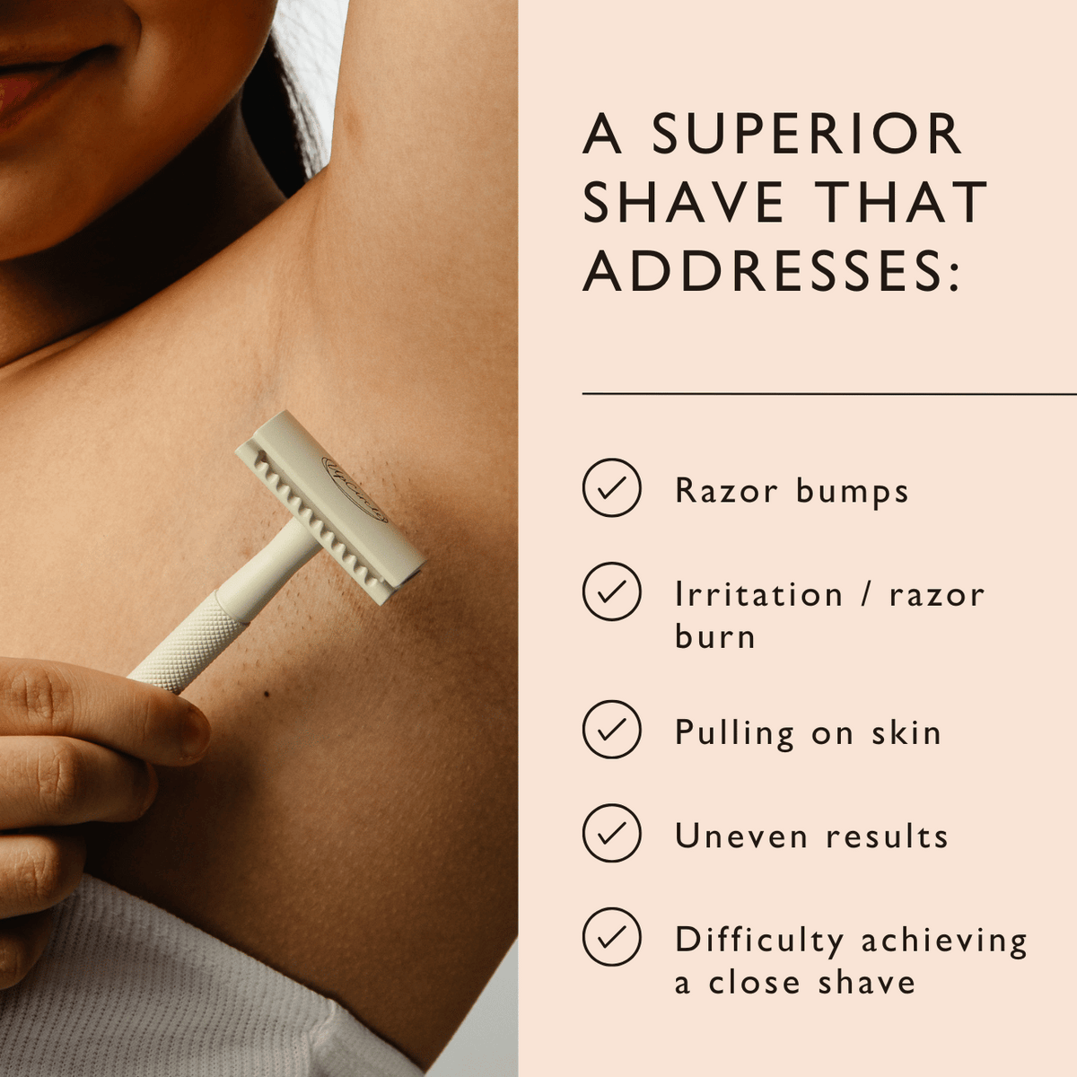 UPCIRCLE Plastic-Free Safety Razor