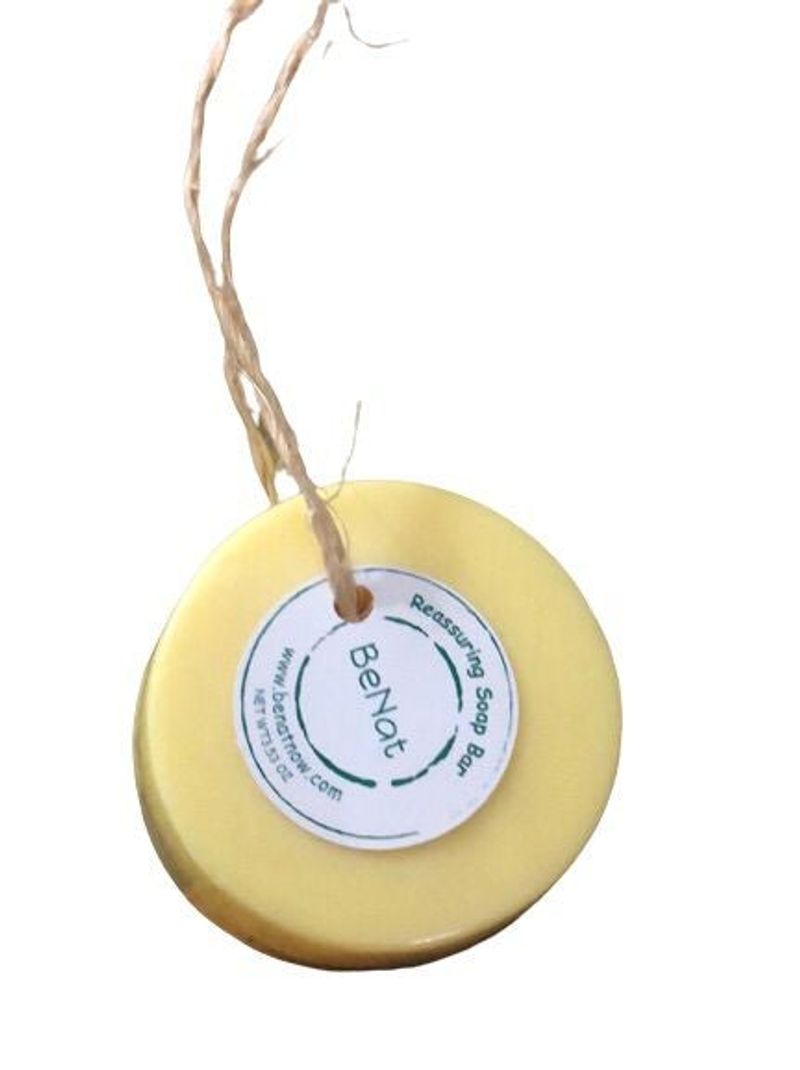 BENAT Reassuring Soap Bar. Wheat, Olive, and Almond Oil.