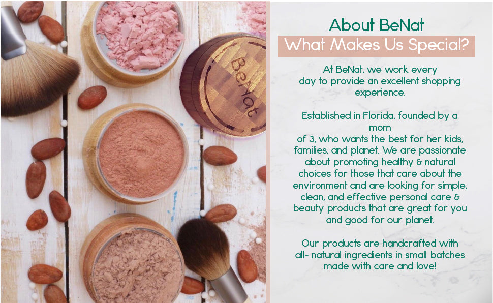 BENAT Blush Loose Powder Set
