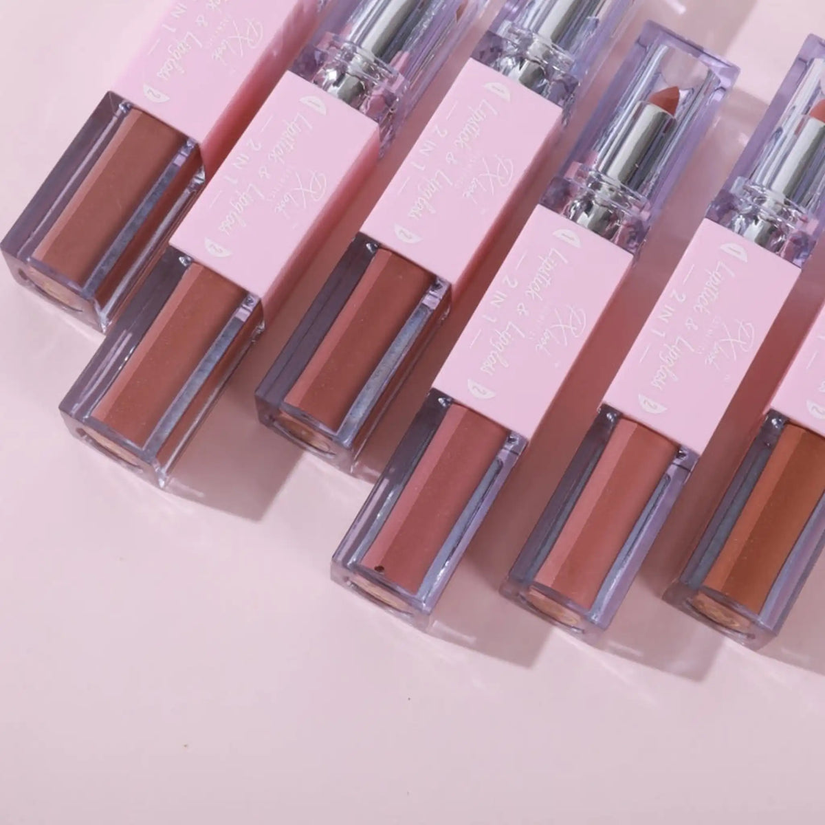 PROLUX 2-in-1 Lipstick and Lip Gloss Combo