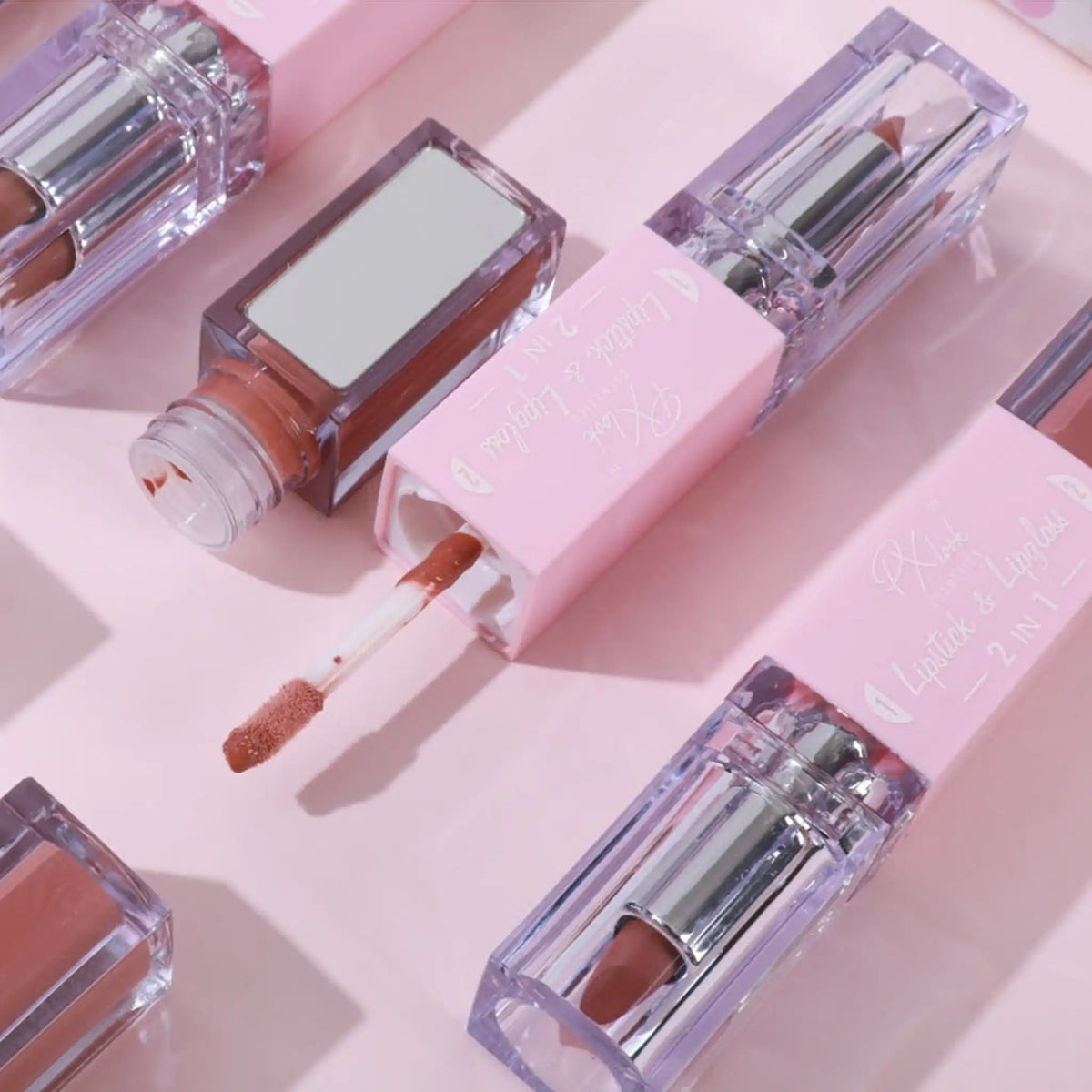 PROLUX 2-in-1 Lipstick and Lip Gloss Combo