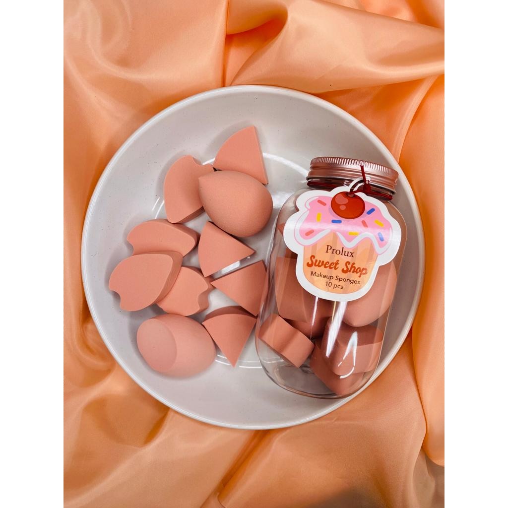PROLUX Sweet Shop Makeup Sponges 10pcs Set