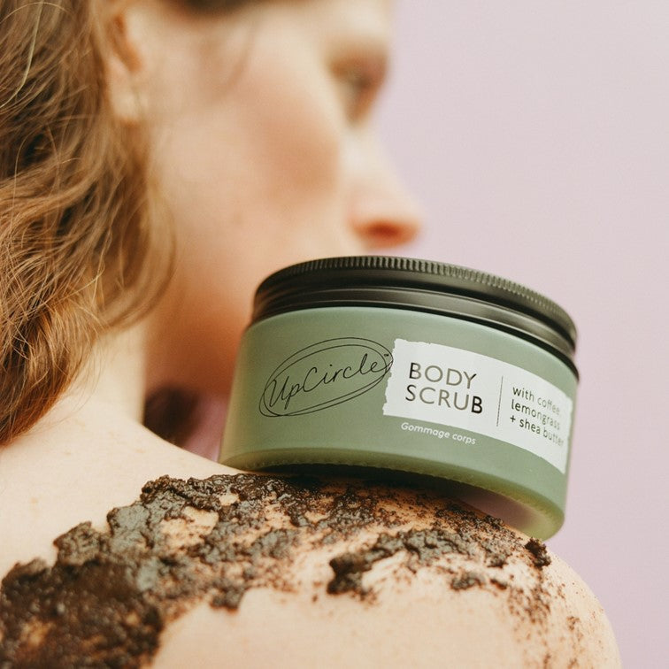 UPCIRCLE Coffee Body Scrub with Lemongrass