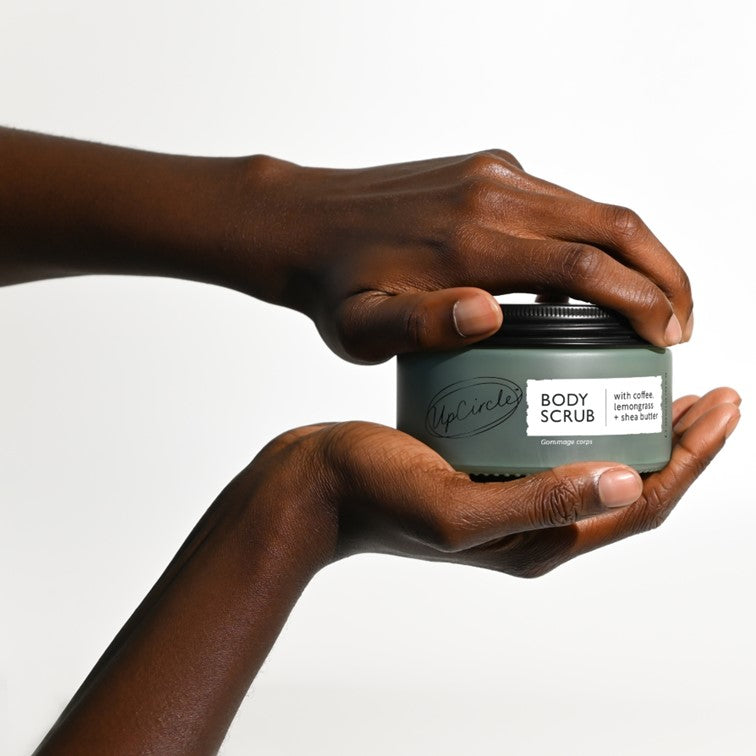 UPCIRCLE Coffee Body Scrub with Lemongrass