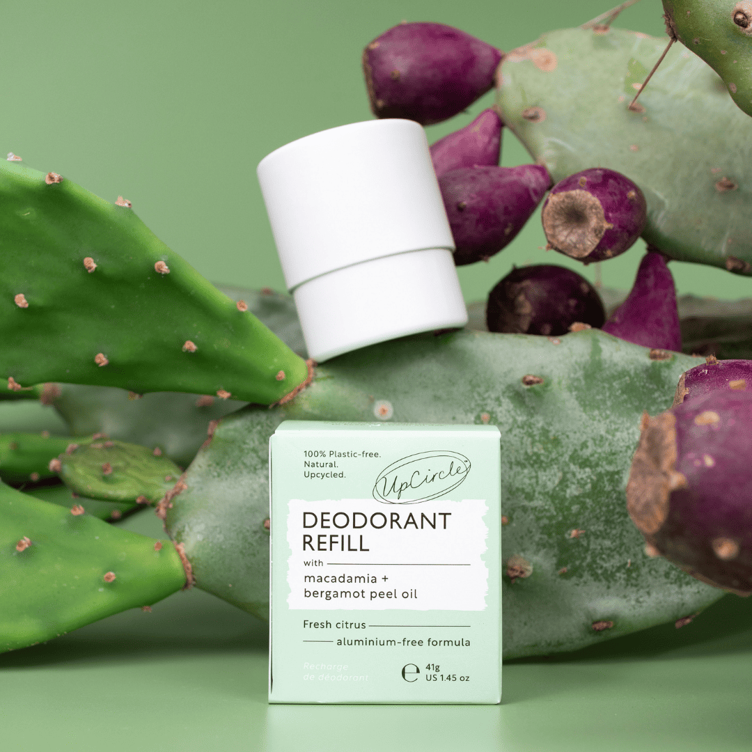 UPCIRCLE Refillable Deodorant with Macadamia + Bergamot