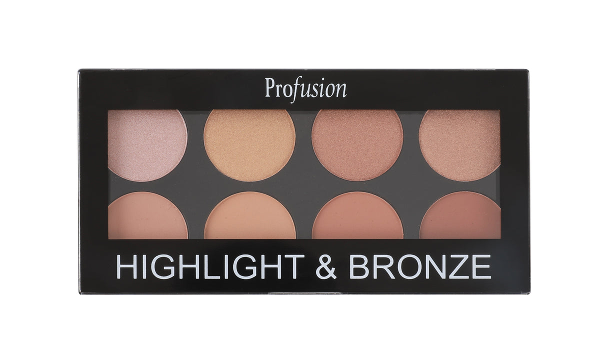 PROLUX Highlighter and Bronzer Palette