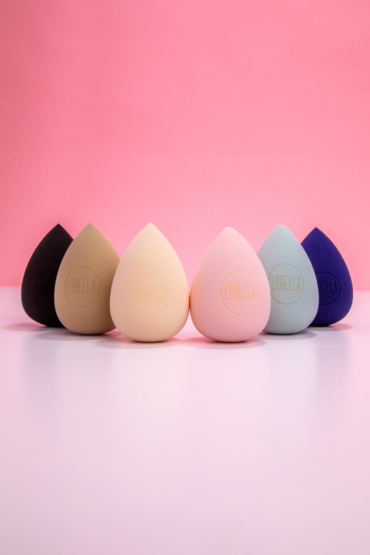 LURELLA Mini Teardrop Beauty Sponges