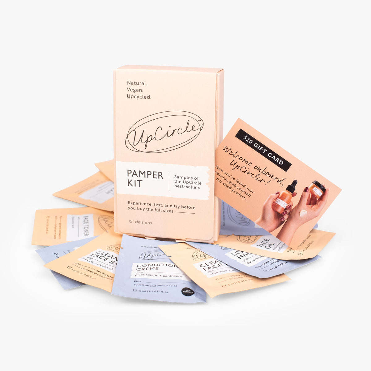 UPCIRCLE "Pamper + Gift" Skincare Kit