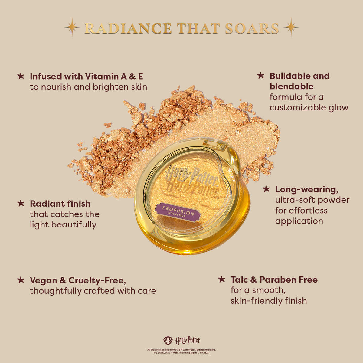 PROFUSION Harry Potter Holiday | Golden Snitch™ Highlighter