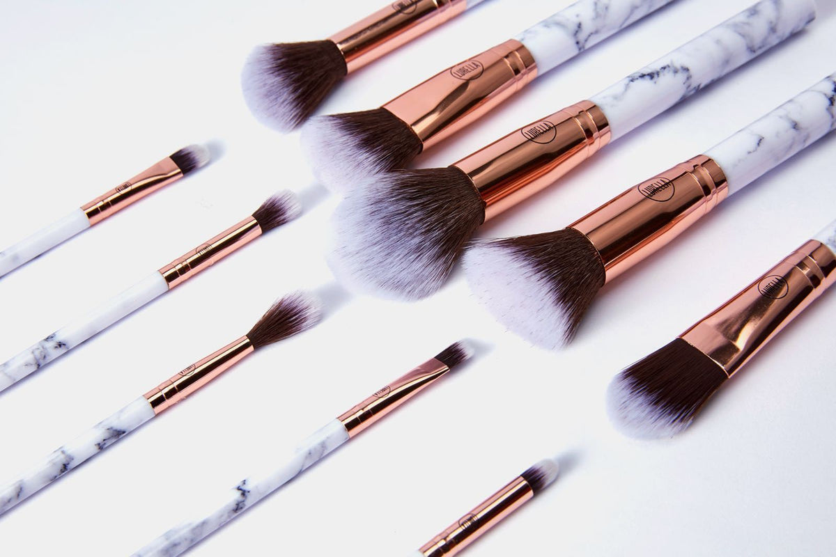 LURELLA Deluxe Marble Brush Set