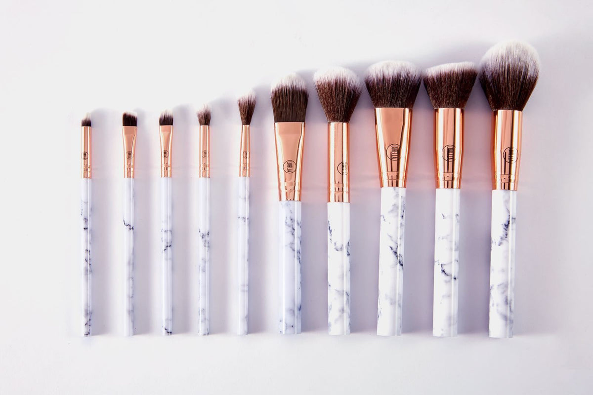 LURELLA Deluxe Marble Brush Set