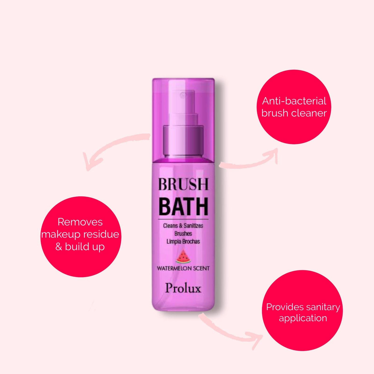 PROLUX Brush Bath | Makeup Brush Cleaner