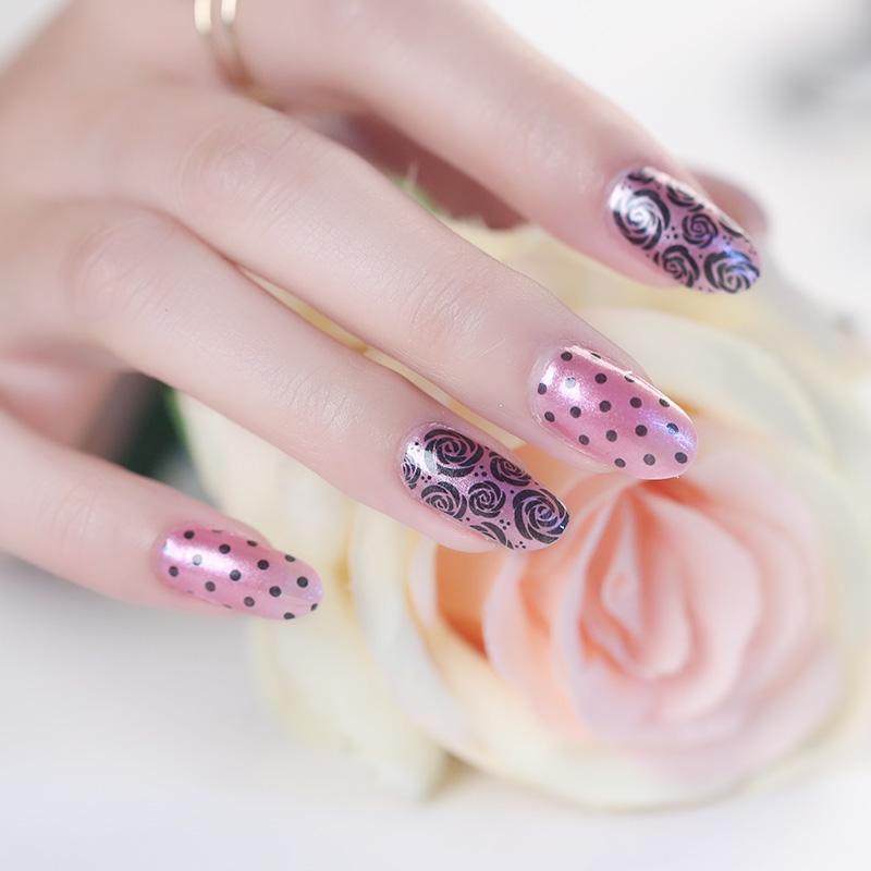 CANDIED Pink Rose Dots