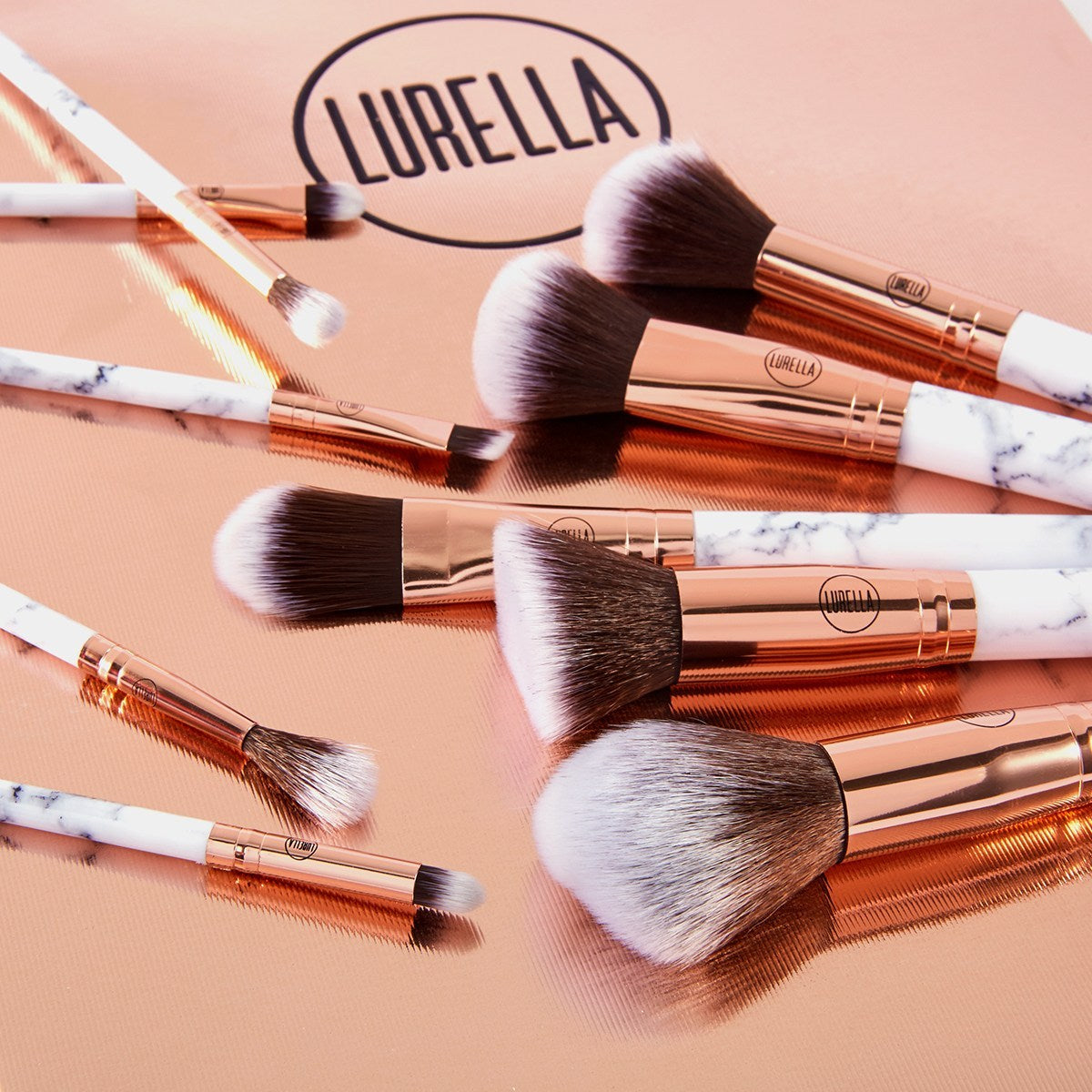 LURELLA Deluxe Marble Brush Set
