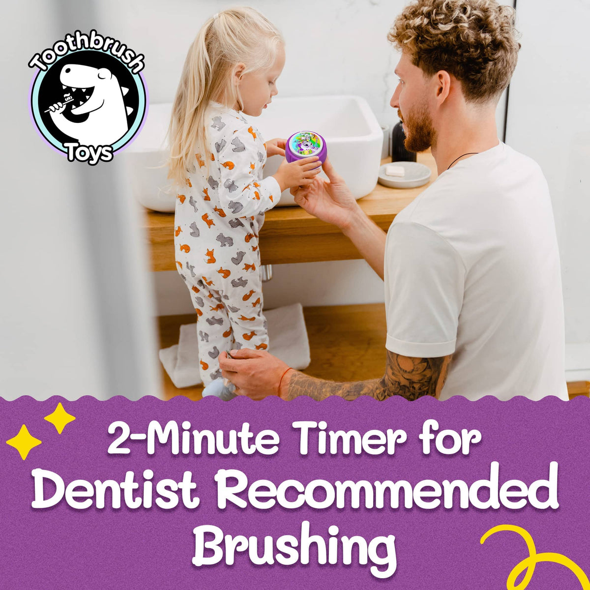 Zoonicorn® Kids Toothbrush Timer With Music by Toothbrush Toys