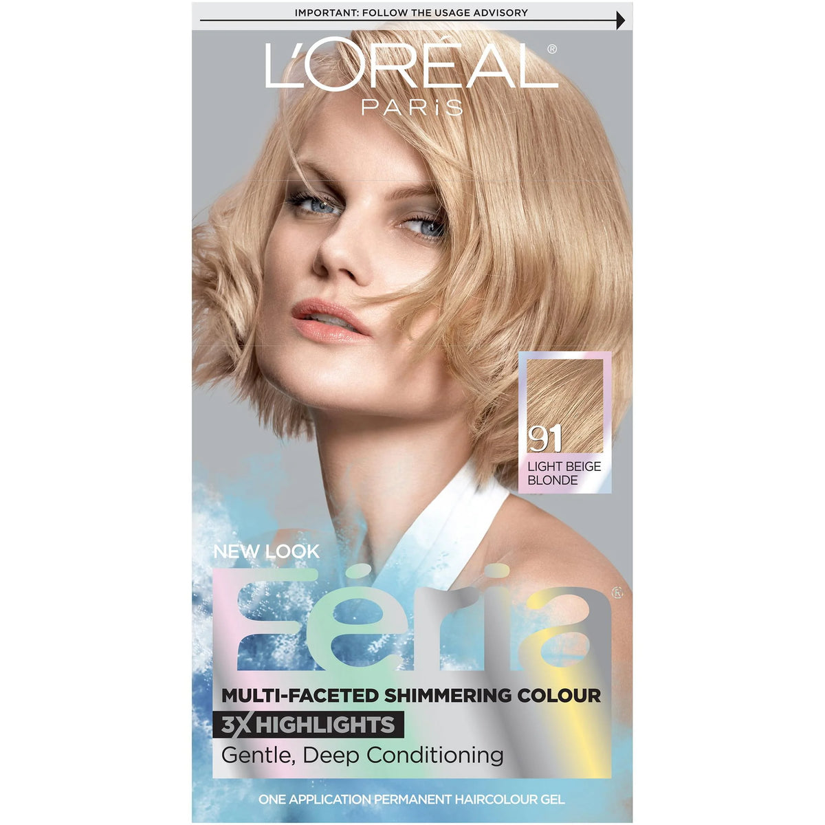 L'ORÉAL Feria Multi-Faceted Shimmering Permanente para el Cabello 
