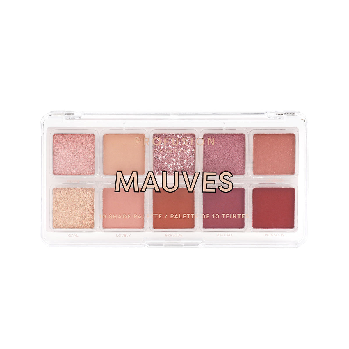 PROFUSION Essentials 10 Shade Palette – Mauves