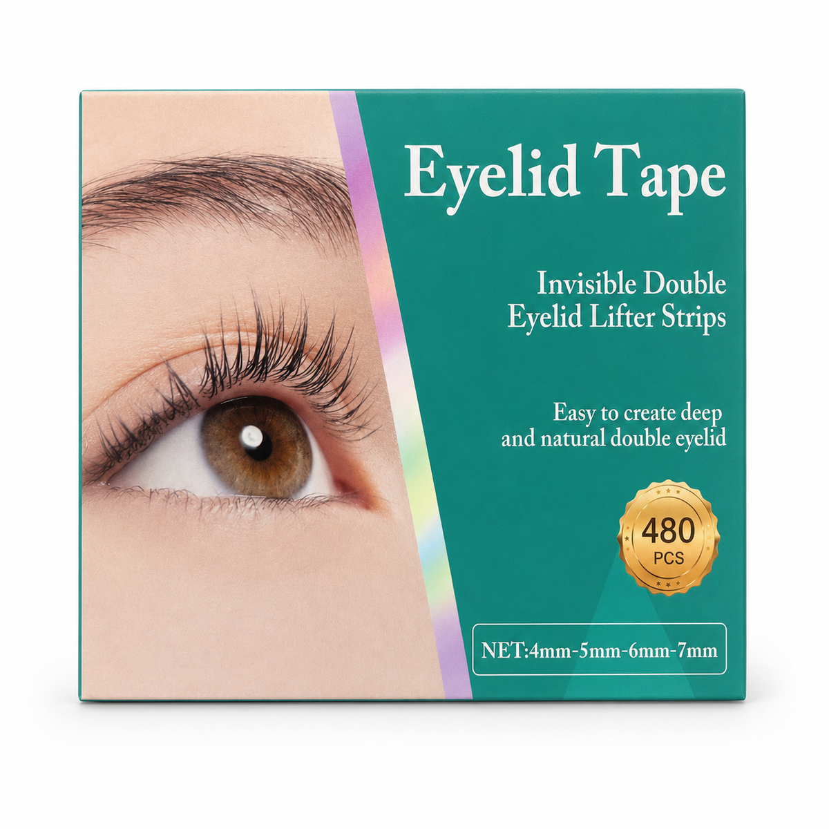 Eyelid Tape - Invisible Eyelid Lifter Strips (720 Pcs)