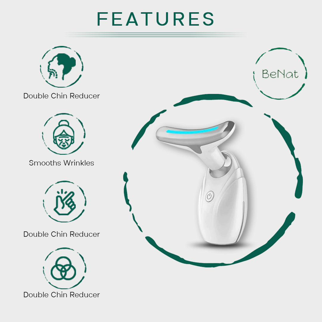 BENAT Neck & Face Lifting LED Therapy Device