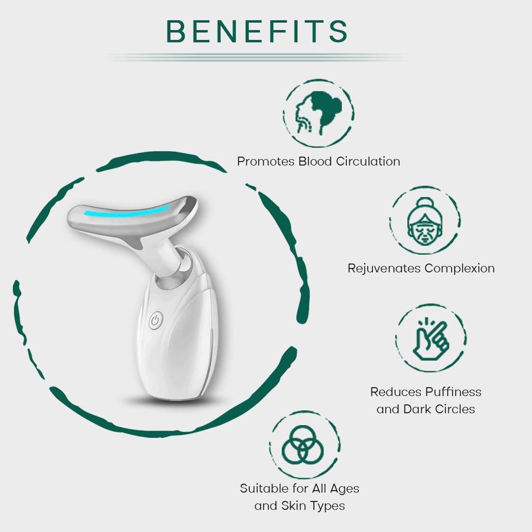 BENAT Neck & Face Lifting LED Therapy Device