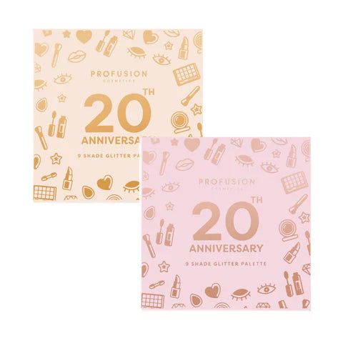 PROFUSION 20th Anniversary Pressed Glitter Palette