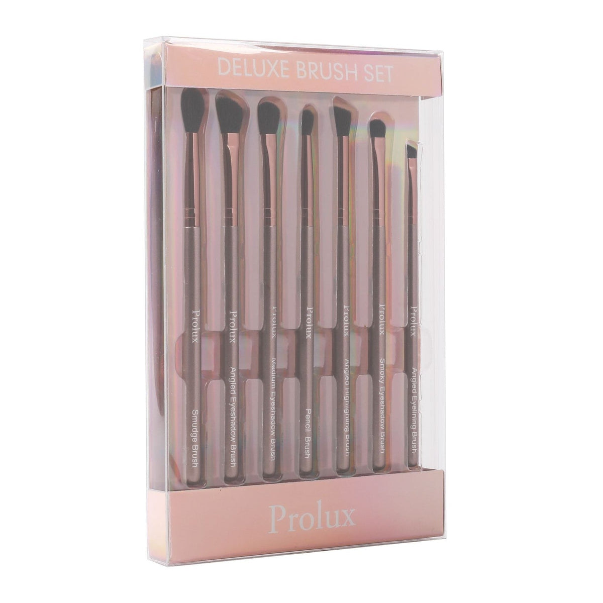 PROLUX Deluxe Eye Essentials 7pc Brush Set