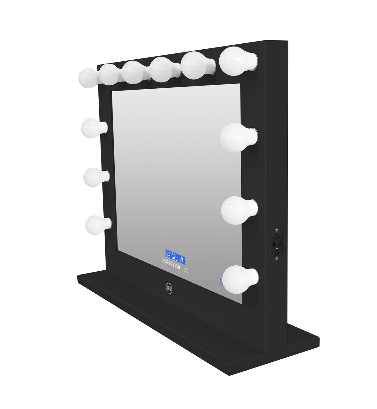 LURELLA 12 Bulb Glam Bluetooth Vanity Mirror