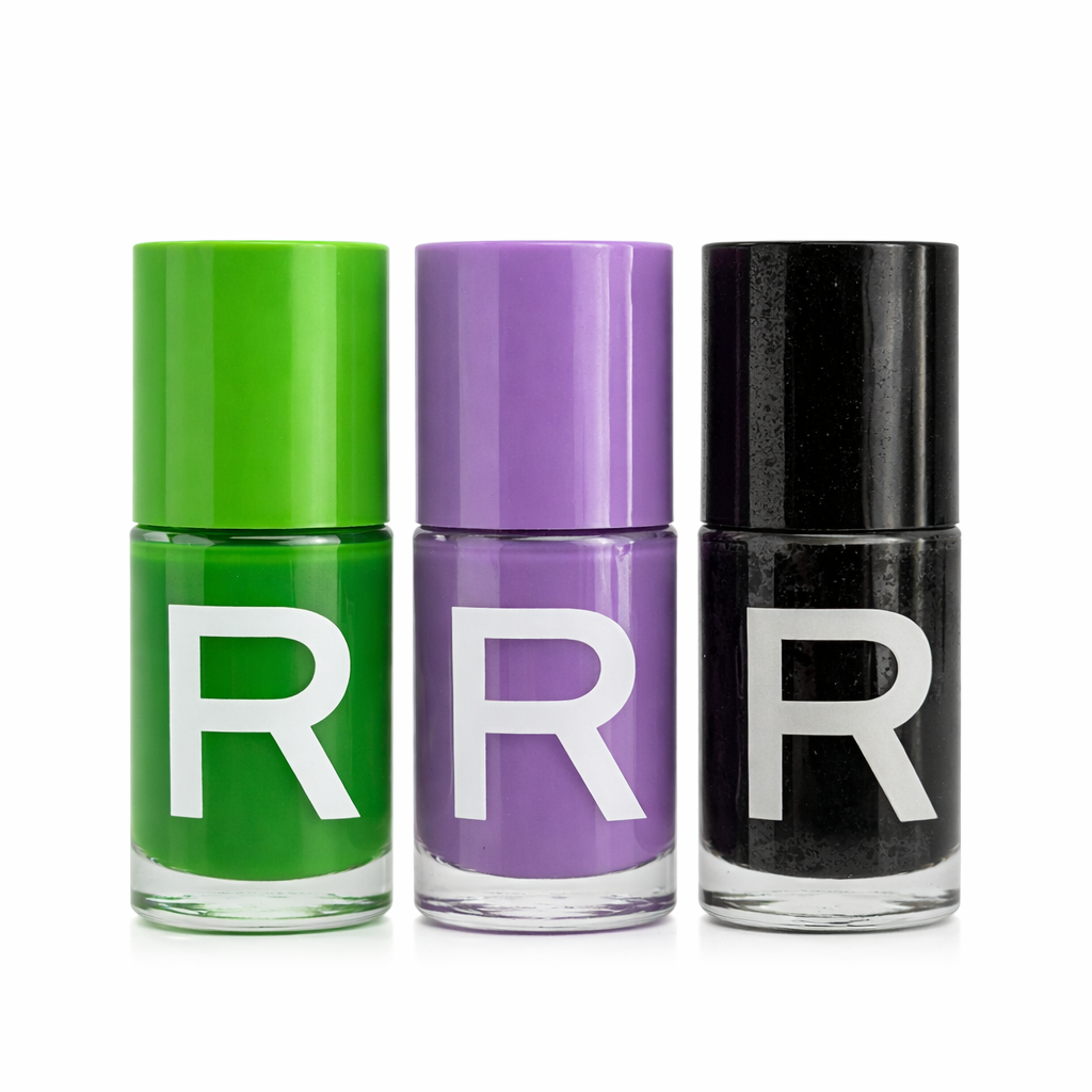 Nail Paint Polish - 3 pcs