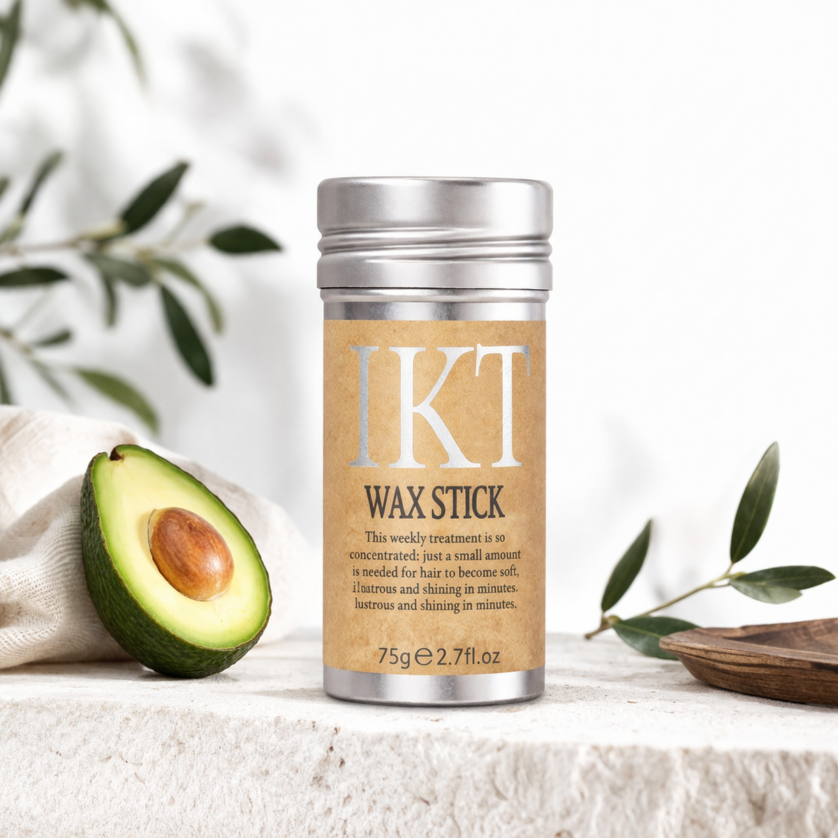 Hair-Styling Wax Stick - Lustrous & Shine