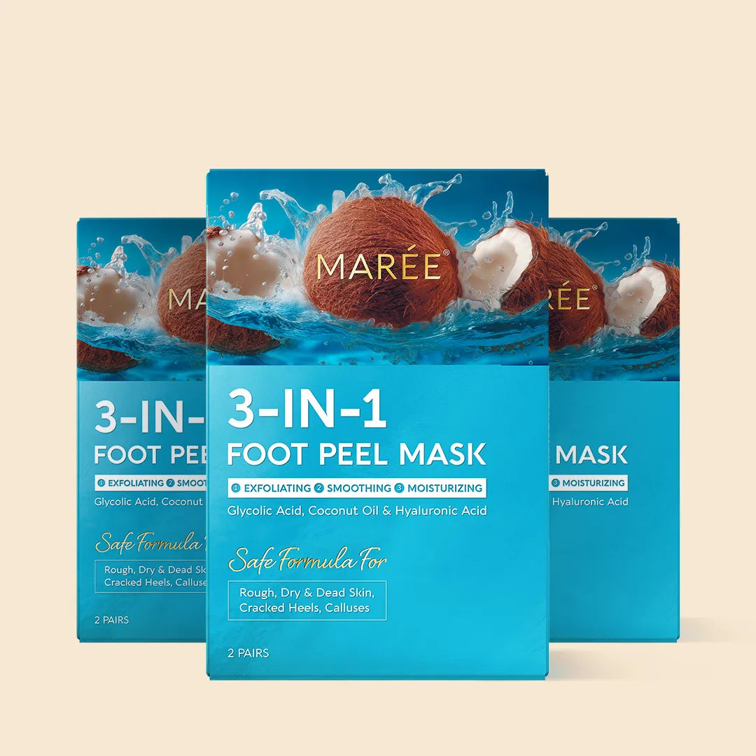 MAREE Exfoliating & Hydrating Foot Mask